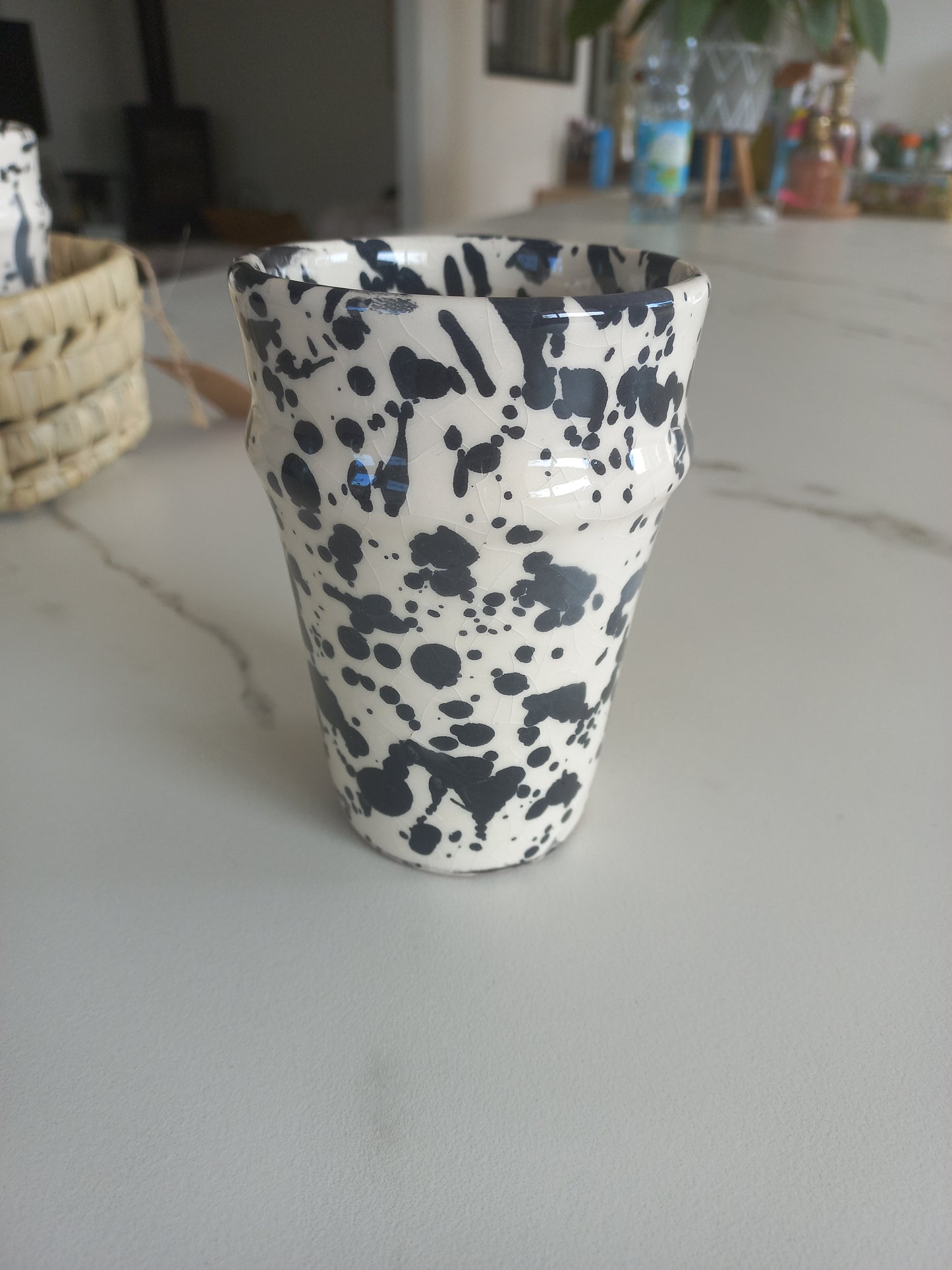Tasse mouchetée