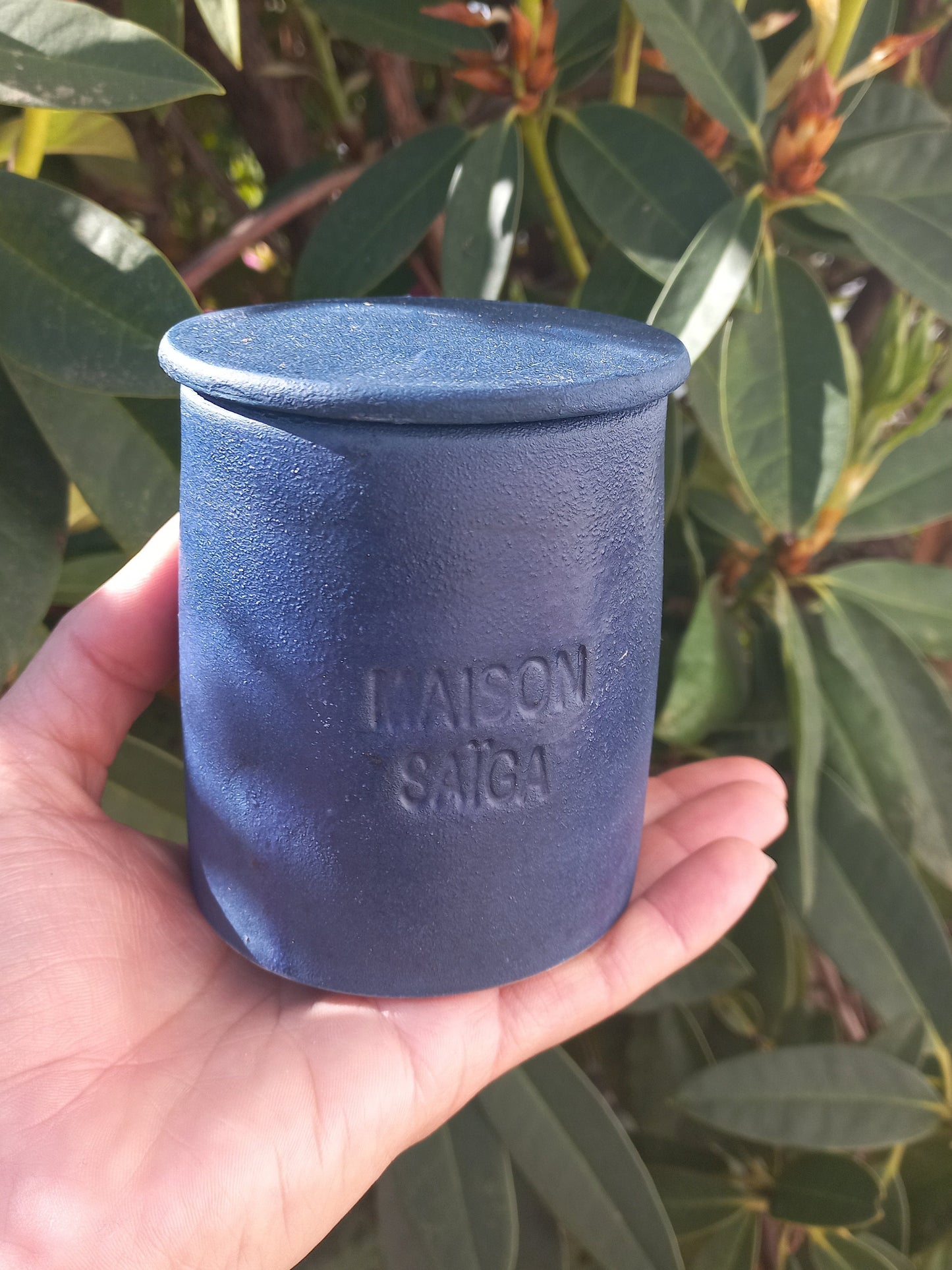 Bougie Objet bleu Azraq