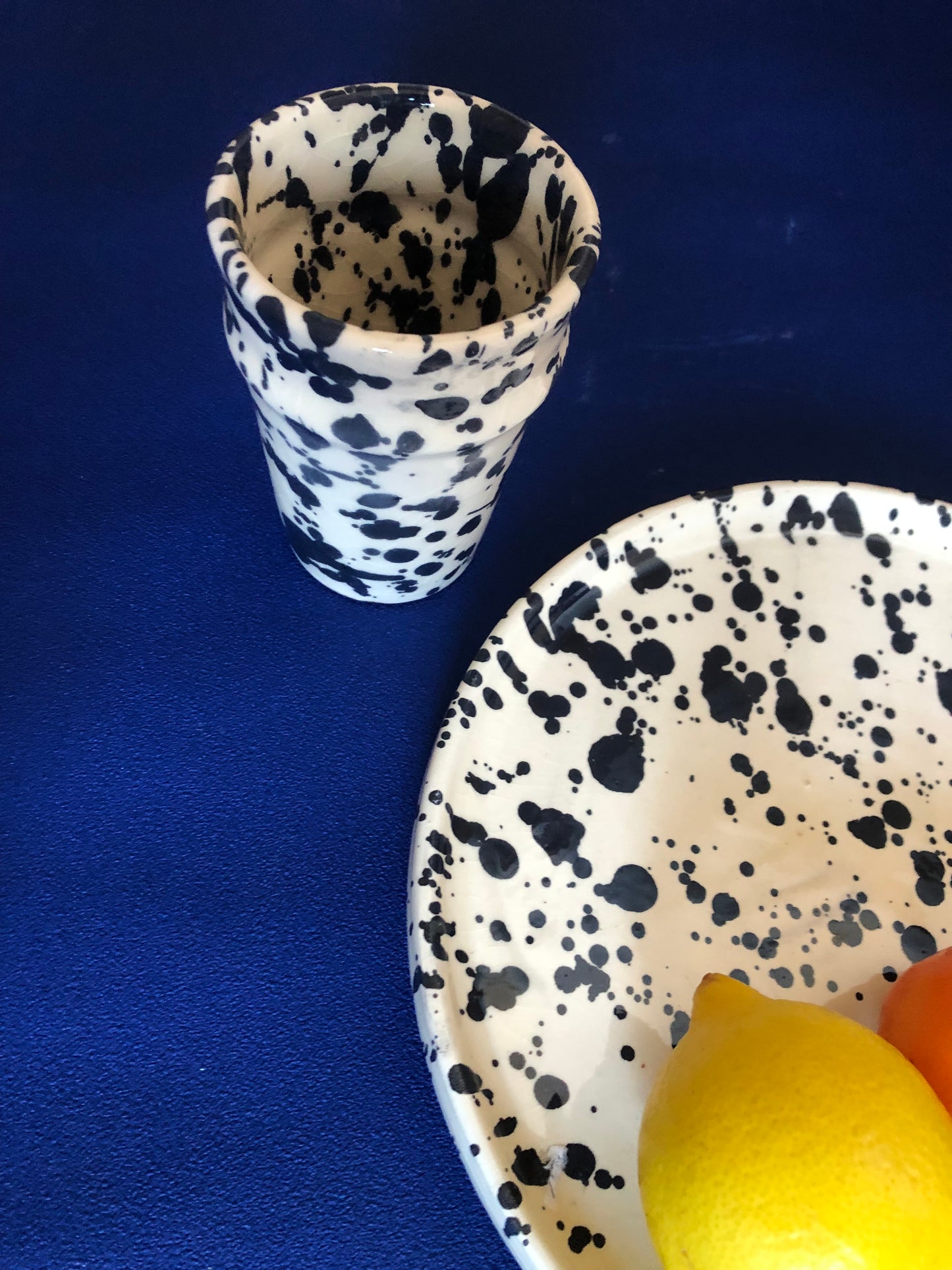 Tasse mouchetée