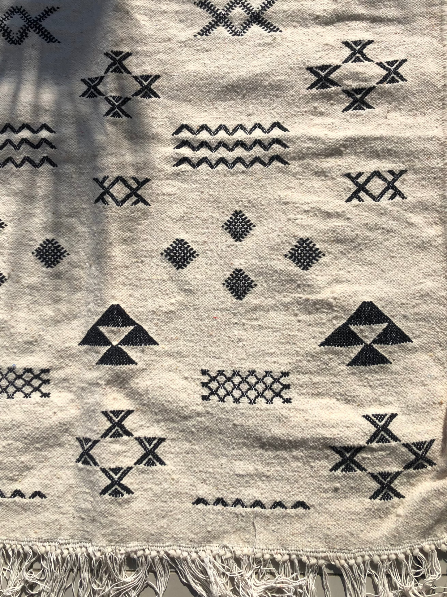 Tapis berbère coloré