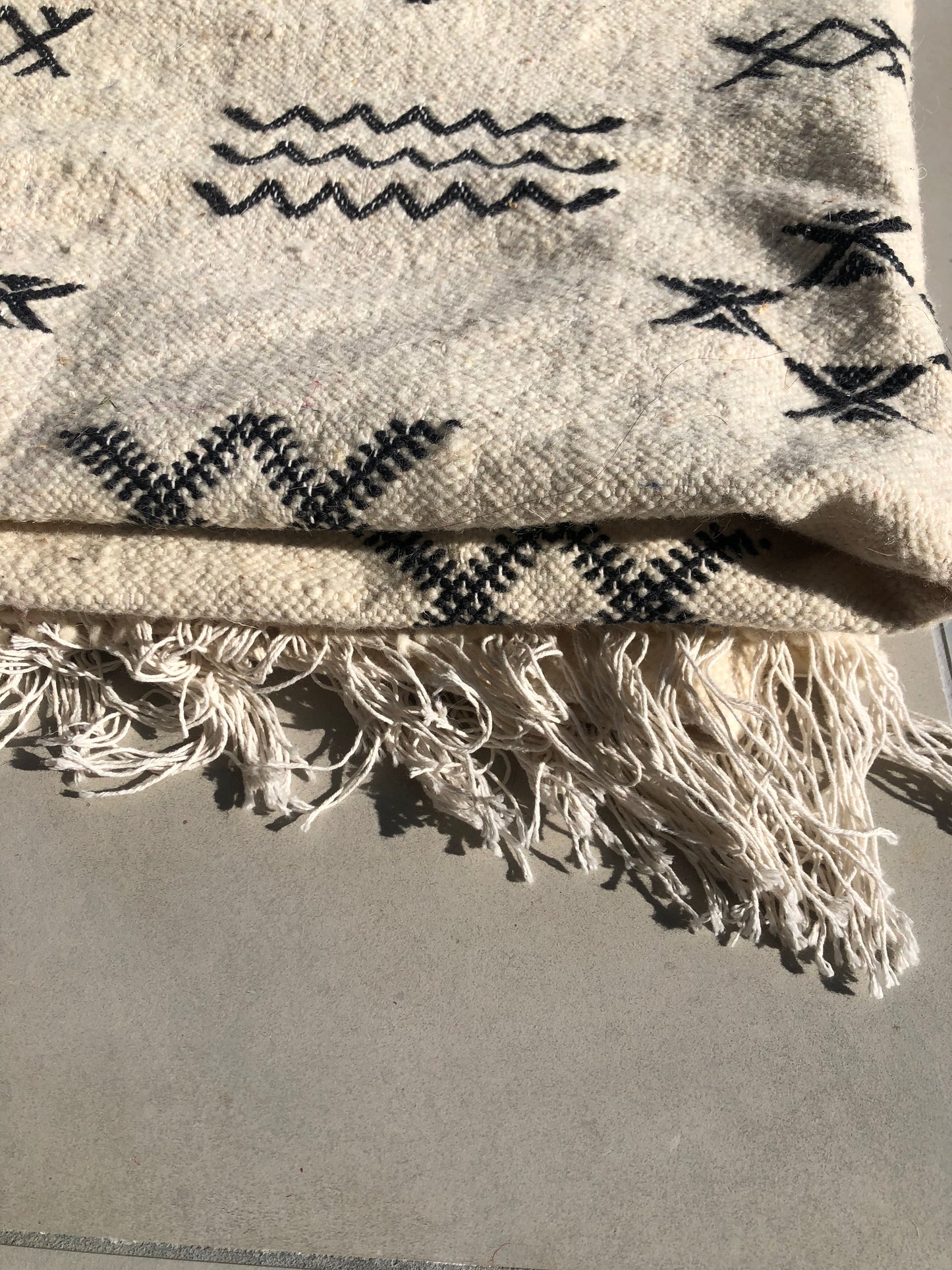 Tapis berbère coloré