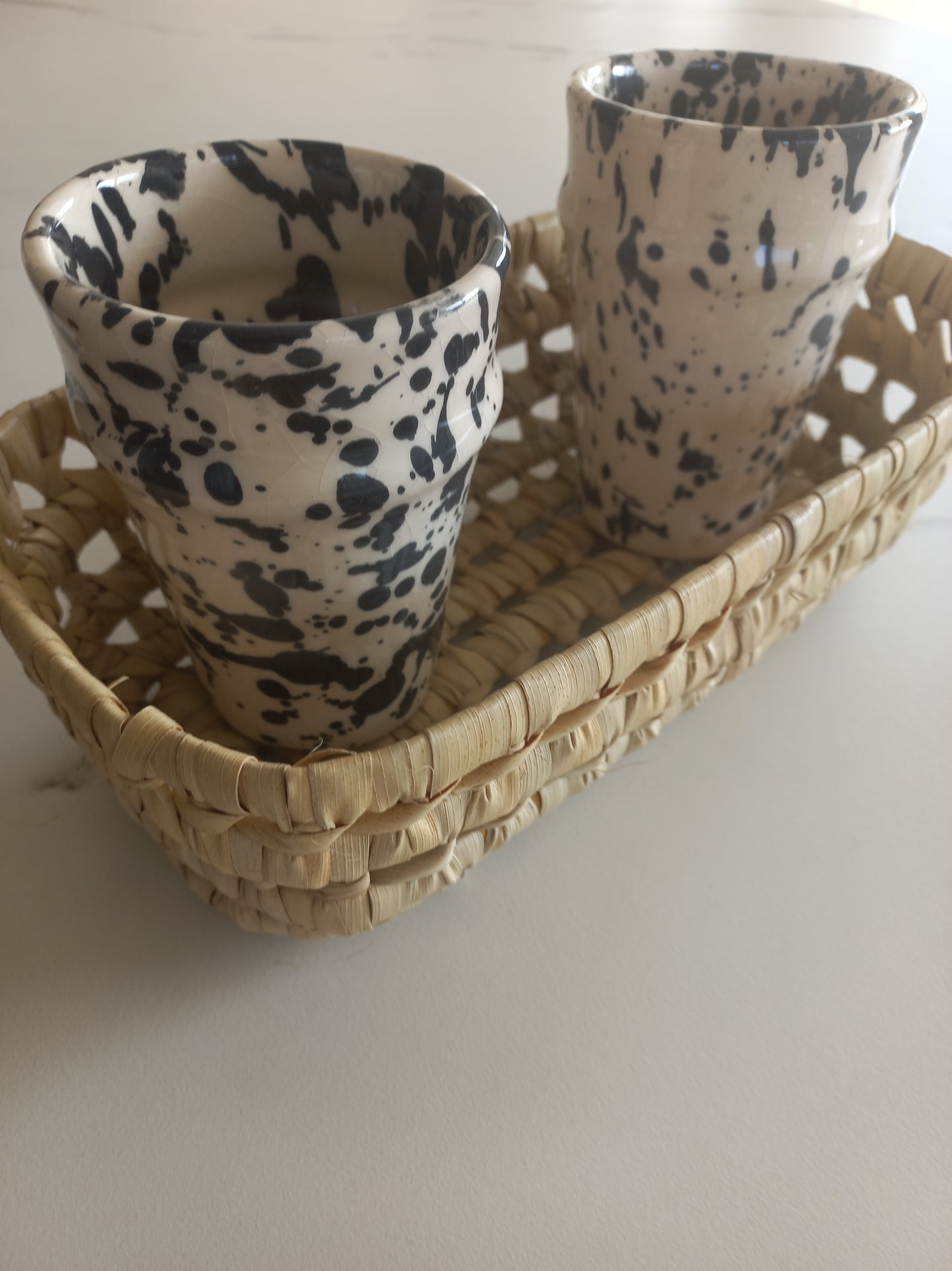 Tasse mouchetée