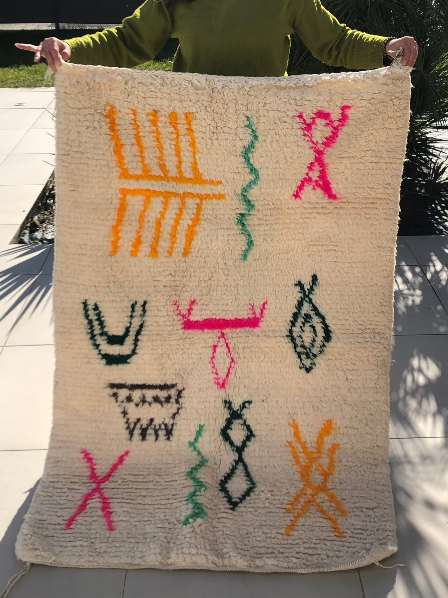 Tapis berbère coloré Azilal