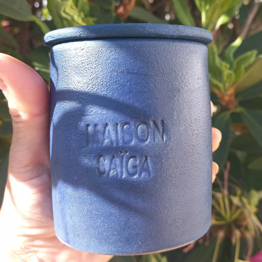 Bougie Objet bleu Azraq